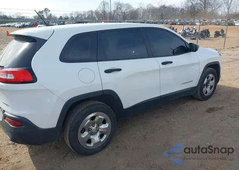 2016 Jeep Cherokee Sport из США, поврежденный, VIN 1C4PJLAB5GW280860